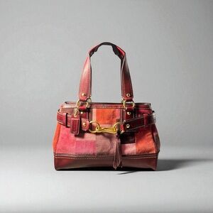 Coach Hampton Suede Tote